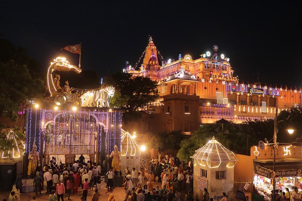 ಮಥುರಾ: ಕೃಷ್ಣ ಜನ್ಮಾಷ್ಟಮಿಗೆ ಲಕ್ಷಾಂತರ ಭಕ್ತರ ಭೇಟಿ ಸಾಧ್ಯತೆ