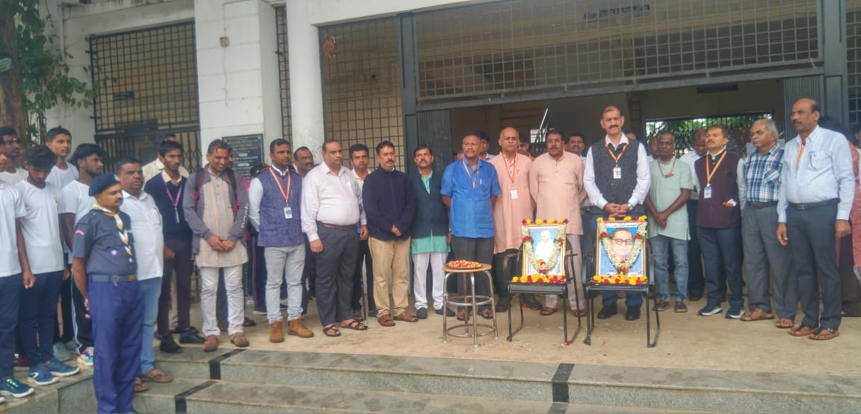 ಶಿವಮೊಗ್ಗದ ಬಾಪೂಜಿ ನಗರ ಸರ್ಕಾರಿ ಪ್ರಥಮ ದರ್ಜೆ ಕಾಲೇಜಿನಲ್ಲಿ ಸ್ವಾತಂತ್ರ್ಯ ದಿನ ಆಚರಿಸಲಾಯಿತು