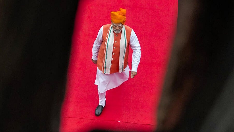 ಸ್ವಾತಂತ್ರ್ಯೋತ್ಸವ ಭಾಷಣದಲ್ಲಿ RSS ಓಲೈಸಲು ಯತ್ನಿಸಿದ ಮೋದಿ: ಕಾಂಗ್ರೆಸ್ ಟೀಕೆ