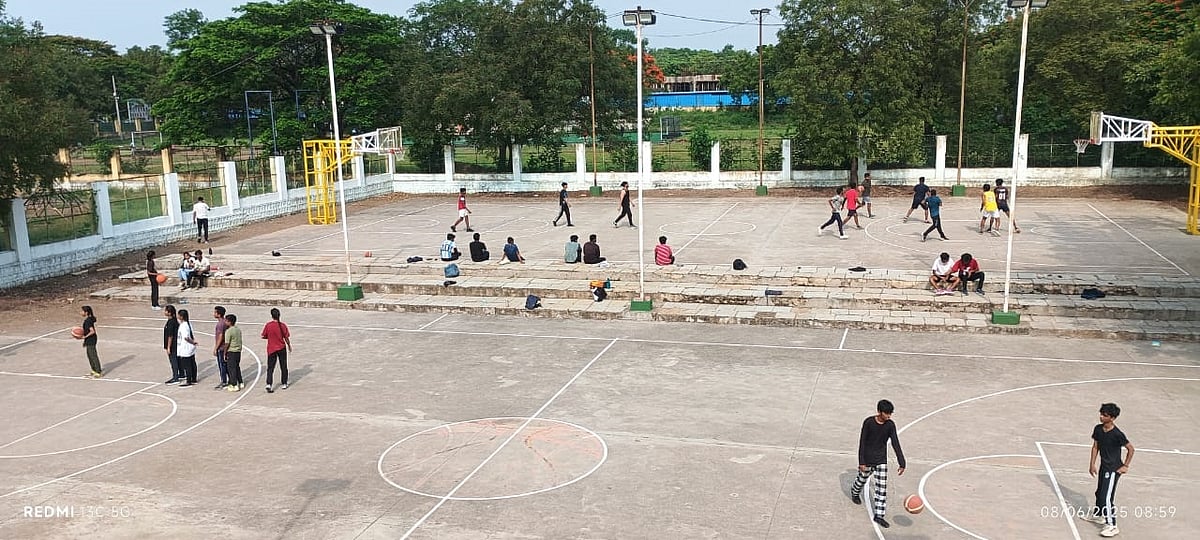 ಕಲಬುರಗಿ | ರಾಷ್ಟ್ರೀಯ ಮಾನ್ಯತೆಯ ಬ್ಯಾಸ್ಕೆಟ್‌ಬಾಲ್ ಅಂಗಣ