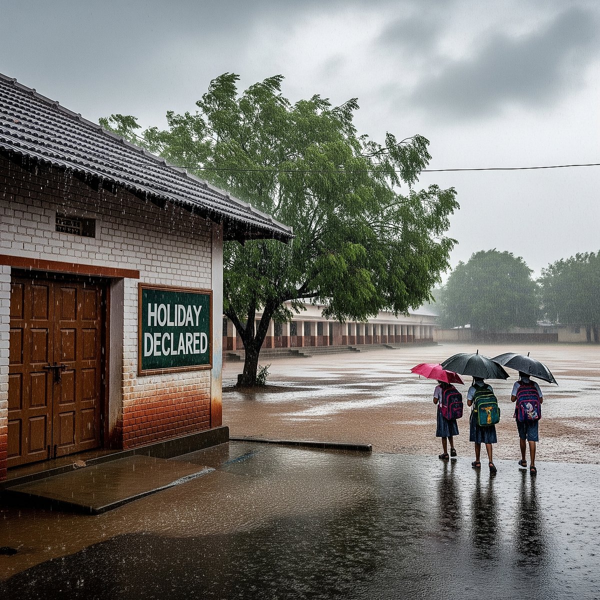 ಚಿಕ್ಕಮಗಳೂರು | ಮುಂದುವರಿದ ಮಳೆ: ಶಾಲೆ, ಅಂಗನವಾಡಿಗಳಿಗೆ ನಾಳೆ ರಜೆ