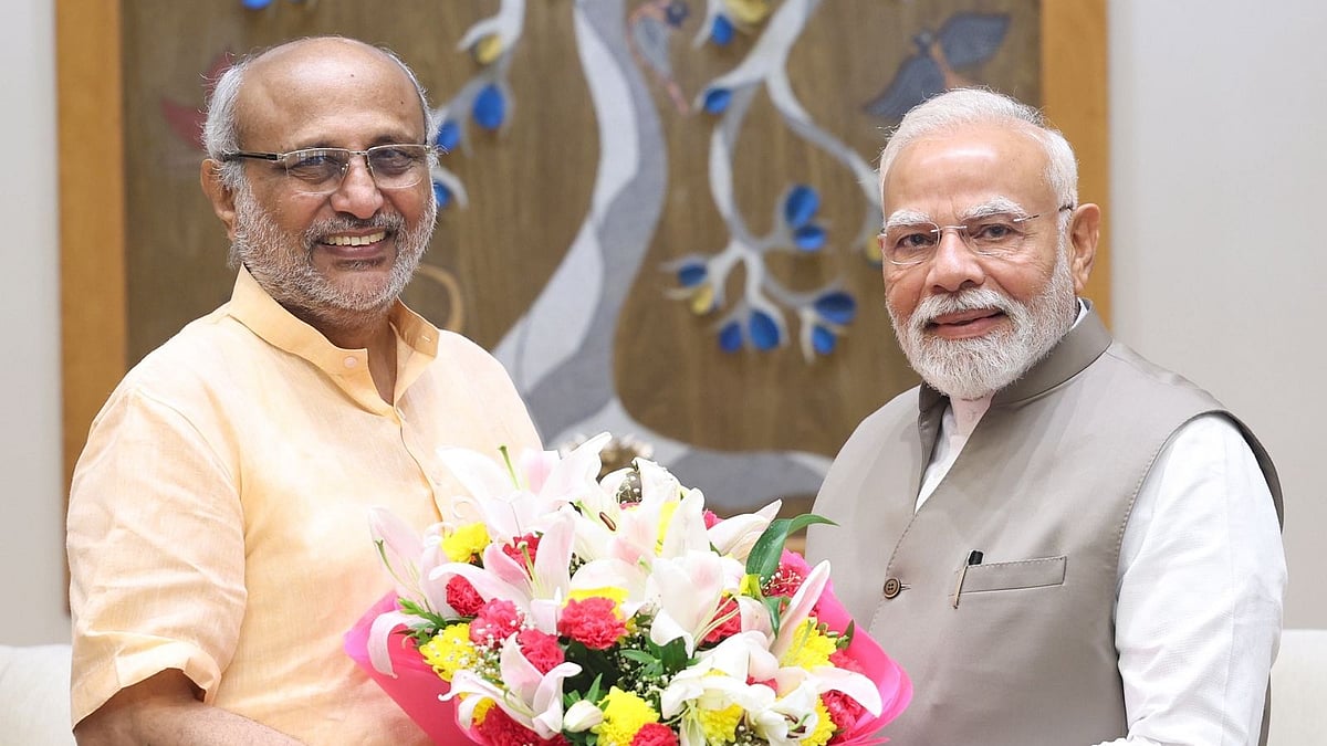 VP ಅಭ್ಯರ್ಥಿಯಾಗಿ ಆಯ್ಕೆಯಾದ ಬೆನ್ನಲ್ಲೇ ಮೋದಿ ಭೇಟಿ ಮಾಡಿದ ಸಿ.ಪಿ.ರಾಧಾಕೃಷ್ಣನ್ 