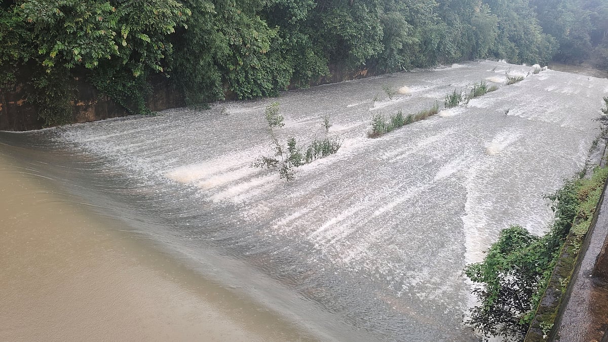 ಮುಂಡಗೋಡ | ಬಿರುಸಿನ ಮಳೆ: ಭರ್ತಿಯಾದ ಬಾಚಣಕಿ ಜಲಾಶಯ