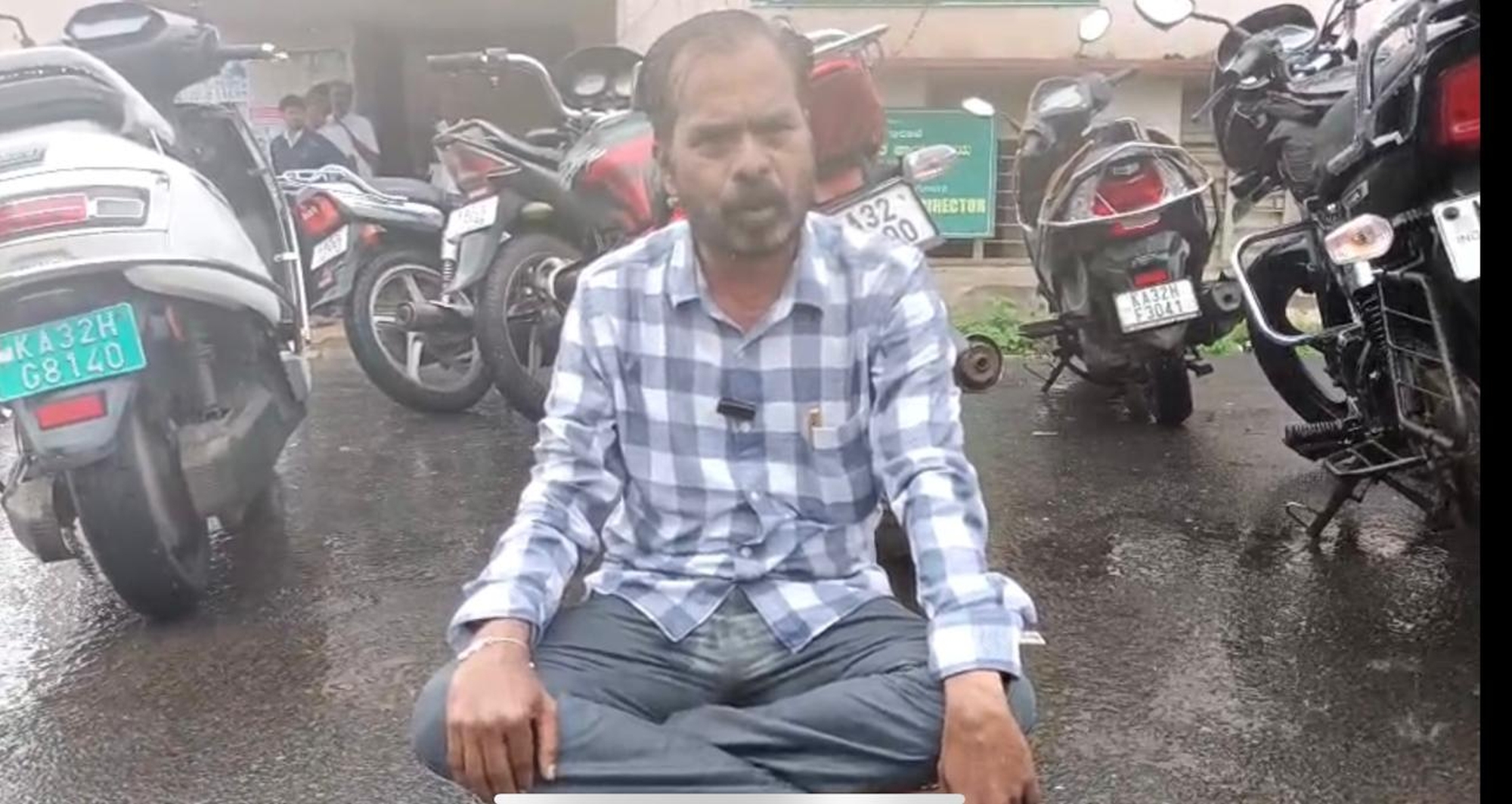 ಎಪಿಎಂಸಿ ಆವರಣದಲ್ಲಿ ಎಂ.ಎಸ್. ಪಾಟೀಲ ಪ್ರತಿಭಟನೆ