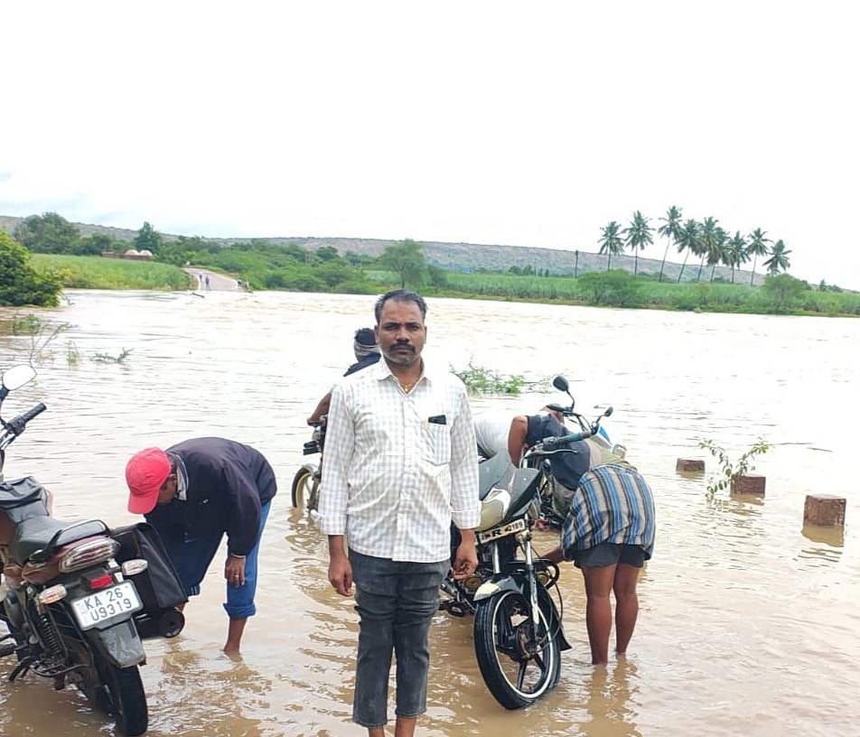 ನರಗುಂದ: ನದಿ ಪಾತ್ರದ ಜನರಿಗೆ ಮತ್ತೇ ಆತಂಕ 