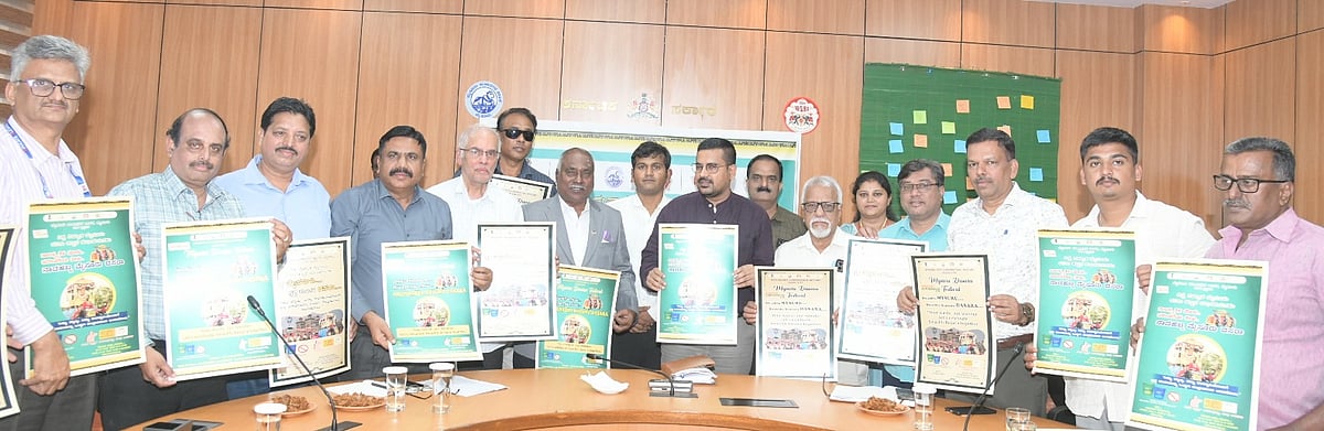 ಮೈಸೂರು: ಸ್ವಚ್ಛತೆಗೆ ಕಲಾಕೃತಿ ಮೂಲಕ ಪರಿಸರ ಜಾಗೃತಿ
