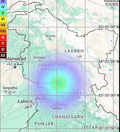 Earthquake: ಹಿಮಾಚಲ ಪ್ರದೇಶದಲ್ಲಿ ಎರಡು ಬಾರಿ ಕಂಪಿಸಿದ ಭೂಮಿ