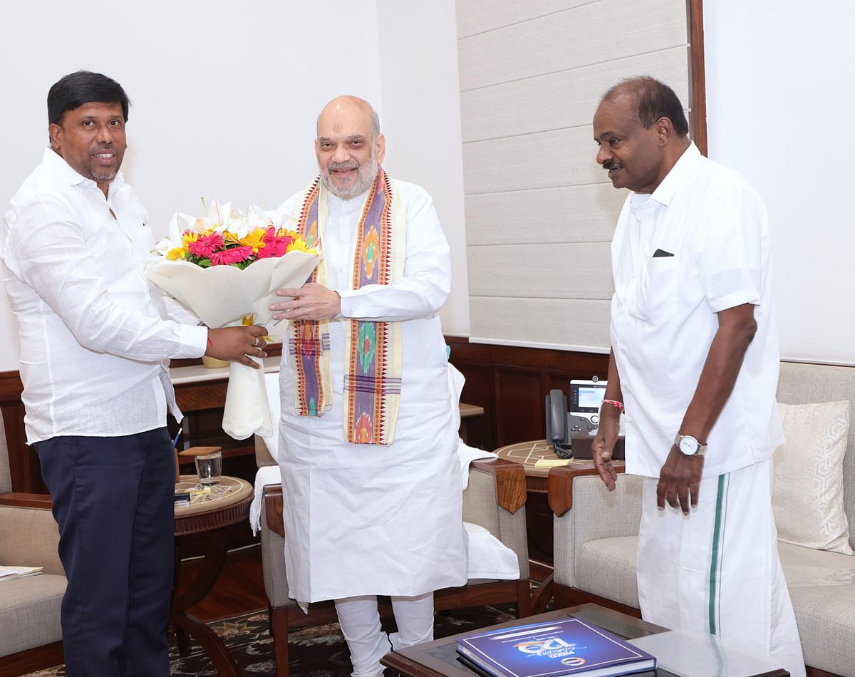 ಒಳಮೀಸಲಾತಿ: ಅಮಿತ್ ಶಾ-ಎಚ್‌ಡಿಕೆ ಚರ್ಚೆ 