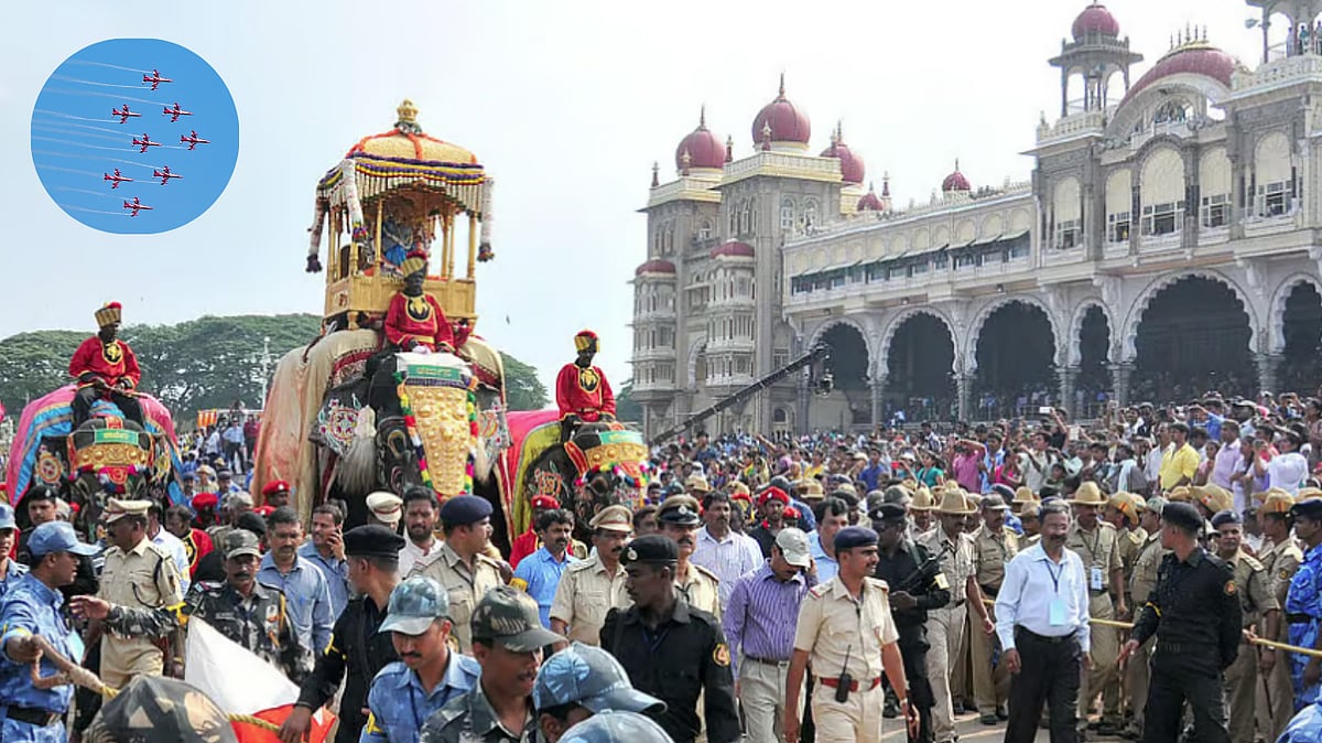ಮೈಸೂರು ದಸರಾದಲ್ಲಿ ಏರ್‌ ಶೋಗೆ ಅನುಮತಿ: ರಾಜನಾಥ ಸಿಂಗ್‌ಗೆ ಸಿಎಂ ಧನ್ಯವಾದ