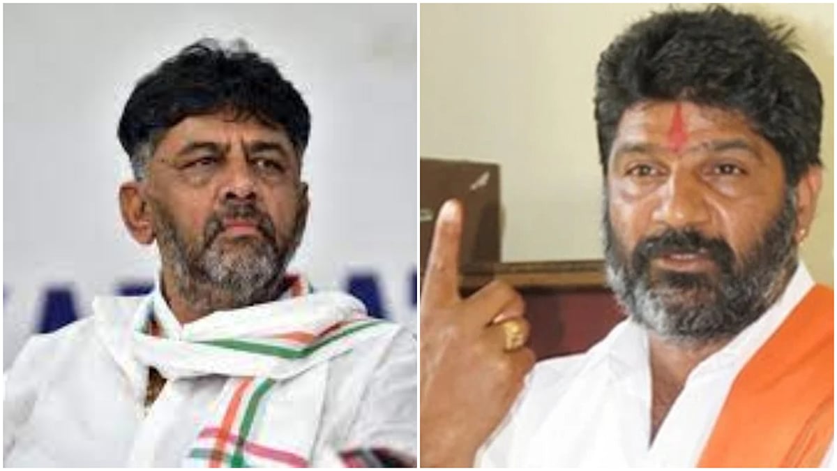 ಸಂತೋಷ್ ವಿರುದ್ಧ ಹೇಳಿಕೆ ನೀಡಿದವನನ್ನು ಒದ್ದು ಒಳಗೆ ಹಾಕಲಾಗಿದೆ: ಡಿಕೆಶಿ