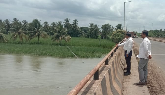 ನರಗುಂದ | ತಗ್ಗಿದ ನವಿಲುತೀರ್ಥ ಒಳಹರಿವು: ಪ್ರವಾಹ ಇಳಿಮುಖ