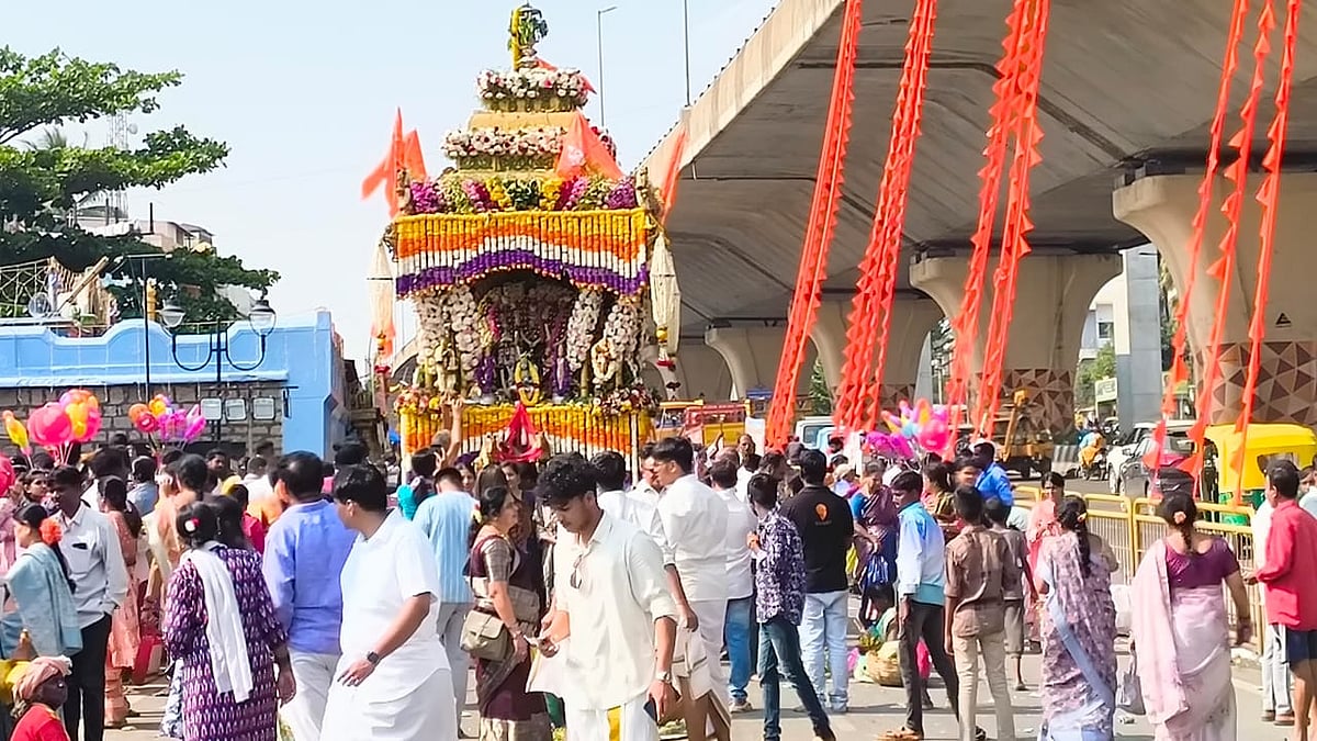 ಕೋಲಾರ | ಕೋದಂಡರಾಮಸ್ವಾಮಿ ಪಲ್ಲಕ್ಕಿ ಉತ್ಸವ