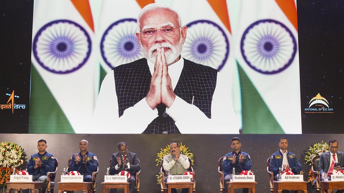 ರಾಷ್ಟ್ರೀಯ ಬಾಹ್ಯಾಕಾಶ ದಿನ | ಅಂತರಿಕ್ಷದ ರಹಸ್ಯ ಭೇದಿಸಲು ಸಜ್ಜಾಗಿ: ಮೋದಿ