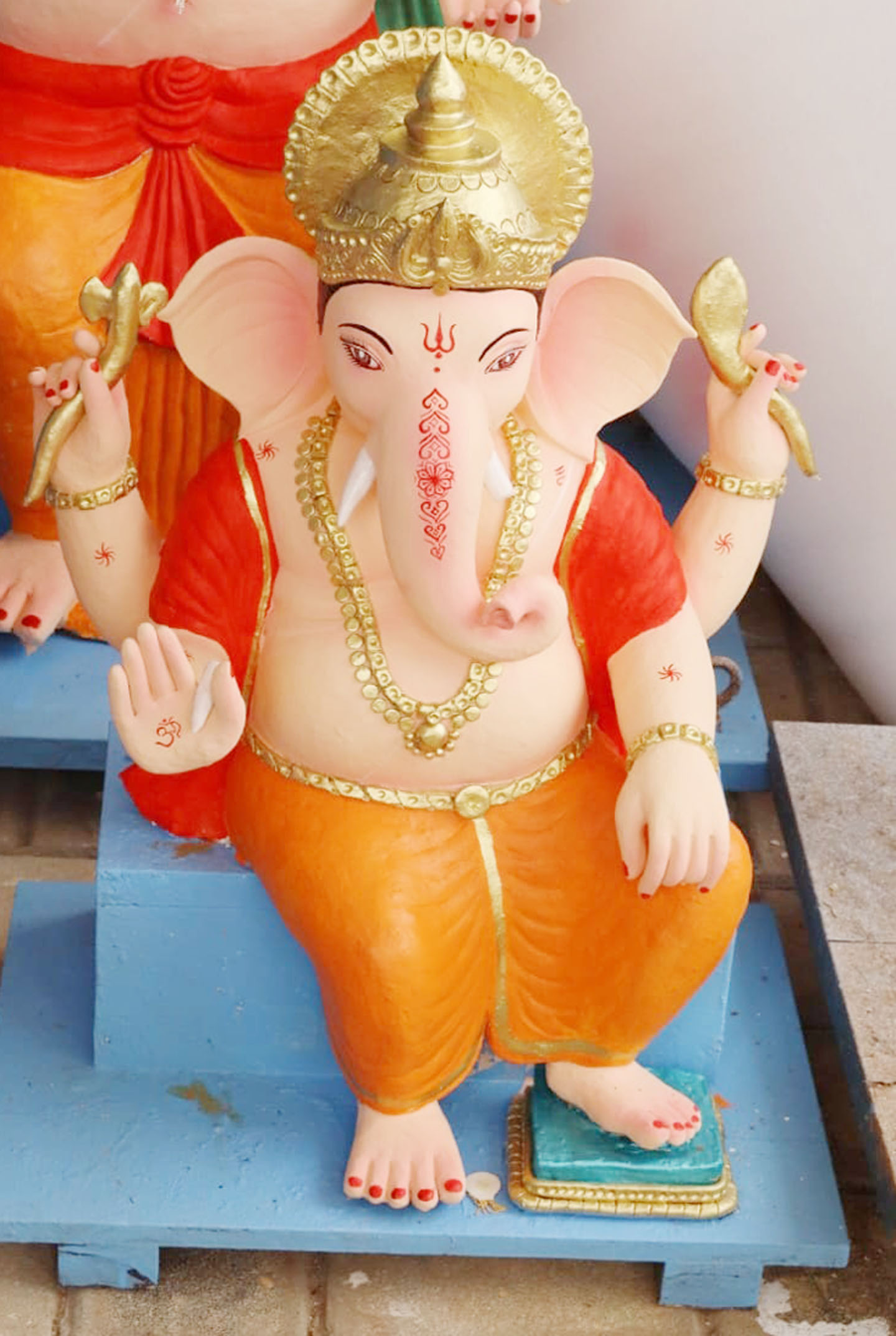 ಉಡುಪಿಯ ಕಿನ್ನಿಮುಲ್ಕಿಯ ಕಾರ್ತಿಕ್‌ ಕುಮಾರ್‌ ಅವರು ನಿರ್ಮಿಸಿರುವ ಗಣಪತಿ ಮೂರ್ತಿ