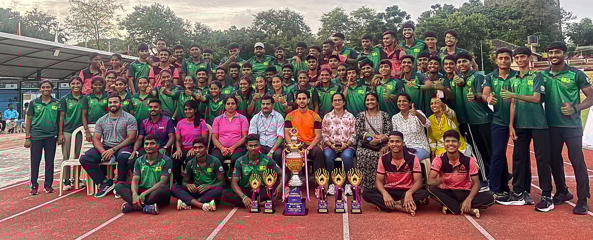 ‍ಅಥ್ಲೆಟಿಕ್ಸ್‌ | ದಕ್ಷಿಣ ಕನ್ನಡ ಚಾಂಪಿಯನ್‌; ಬೆಂಗಳೂರು ರನ್ನರ್ ಅಪ್‌