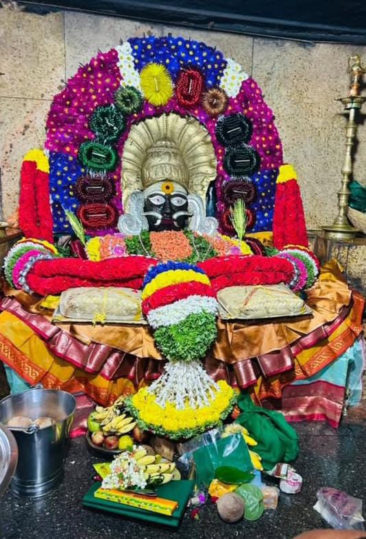 ವಿಶೇಷ ಅಲಂಕಾರದಲ್ಲಿ ಮೇಲುದುರ್ಗದ ಏಕನಾಥೇಶ್ವರಿ ದೇವಿ