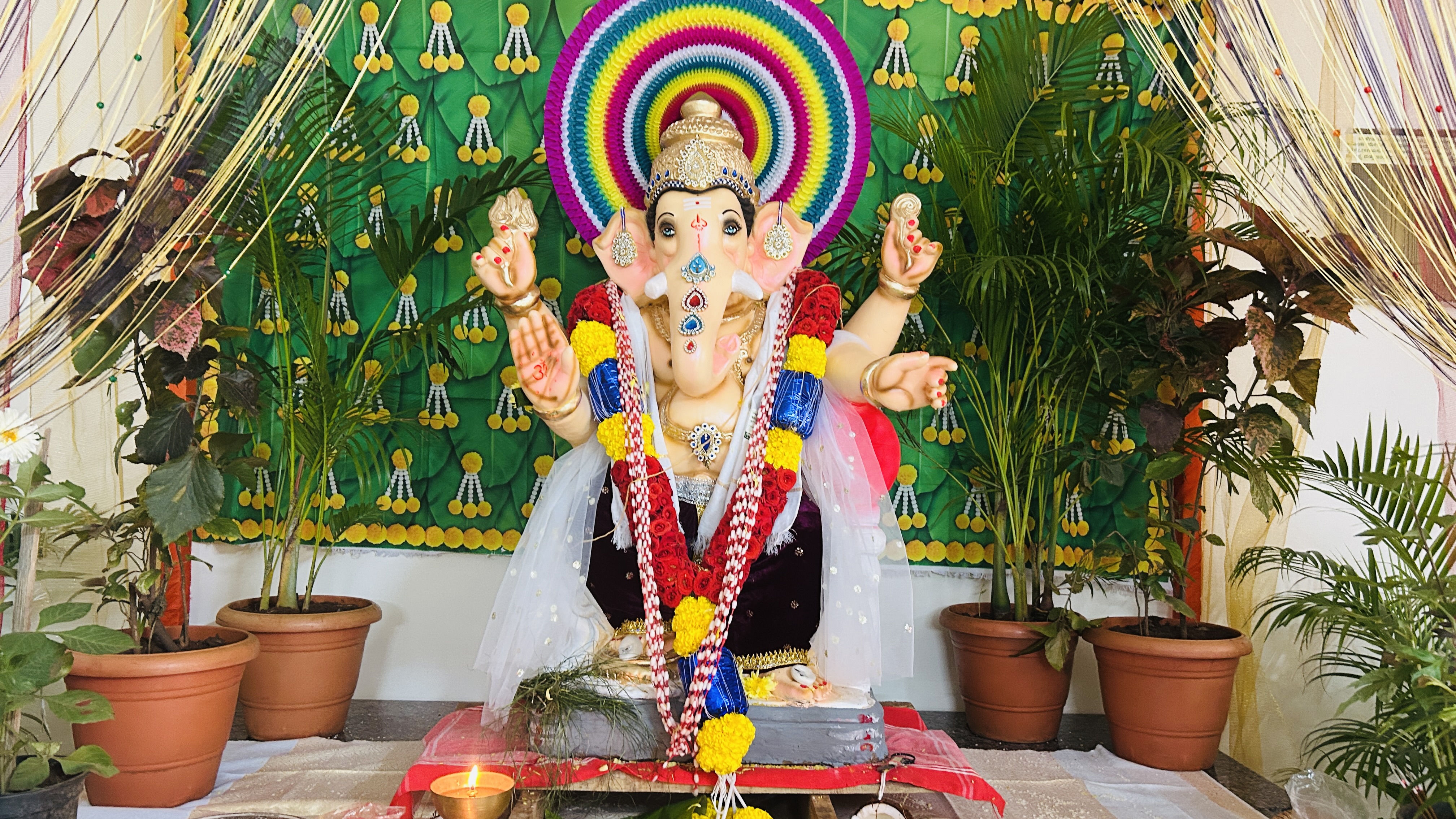 ಪತ್ರಿಕಾ ಭವನದ ಪರಿಸರ ಗಣಪತಿ