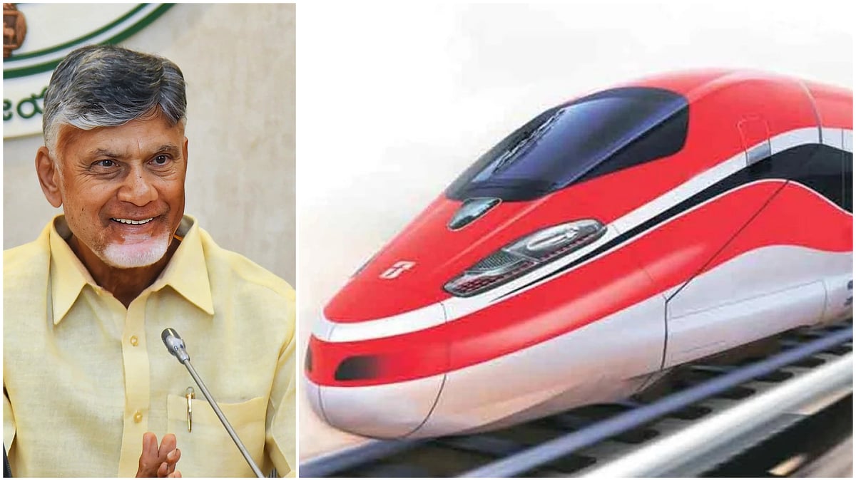 ಬೆಂಗಳೂರು ಒಳಗೊಂಡು ದಕ್ಷಿಣ ಭಾರತದಲ್ಲಿ ಬುಲೆಟ್‌ ರೈಲು ಸೇವೆ: CM ನಾಯ್ಡು ಭವಿಷ್ಯ