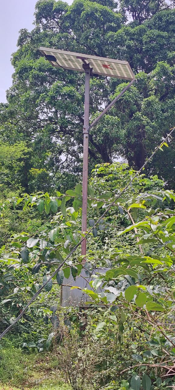 ಬೈಂದೂರು ಮಾಸ್ತಿಕಟ್ಟೆಯಲ್ಲಿ ದೀಪವೇ ಇಲ್ಲದ ಸೋಲಾರ್‌ ದೀಪ