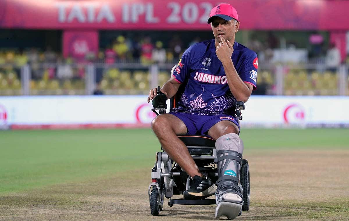 IPL: ರಾಜಸ್ಥಾನ ರಾಯಲ್ಸ್ ತಂಡದ ಮುಖ್ಯ ಕೋಚ್ ಹುದ್ದೆ ತೊರೆದ ರಾಹುಲ್ ದ್ರಾವಿಡ್