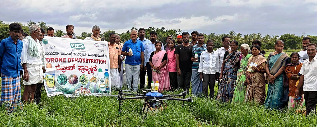 ಹುಳಿಯಾರು: ನ್ಯಾನೋ ಯೂರಿಯಾ ಬಳಸಲು ಸಲಹೆ