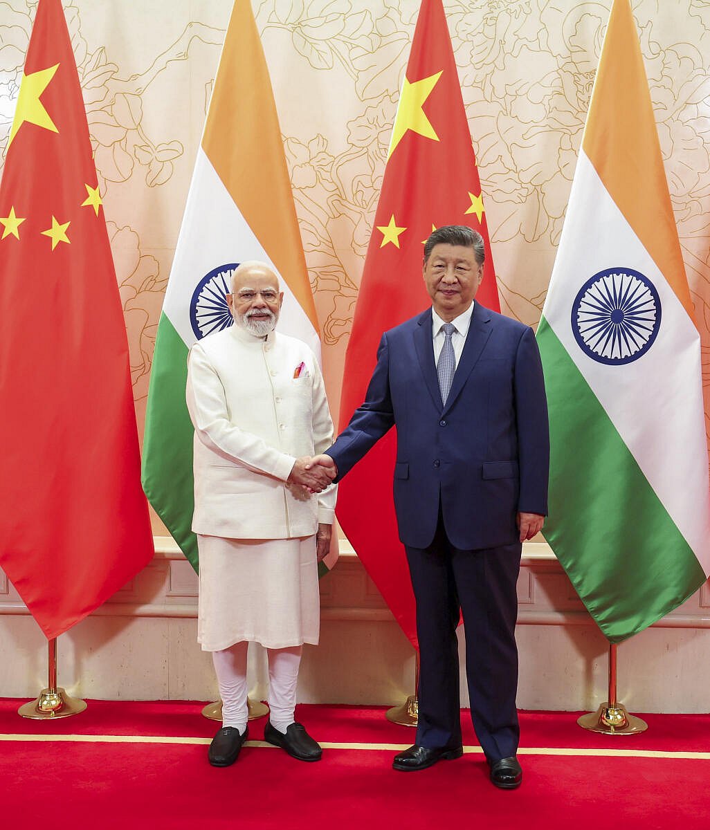 ಚೀನಾ ಅಧ್ಯಕ್ಷರೊಂದಿಗೆ ಮಾತುಕತೆ; ಗಡಿಯಾಚೆಗಿನ ಭಯೋತ್ಪಾದನೆ ಕುರಿತು ಭಾರತ ಕಳವಳ