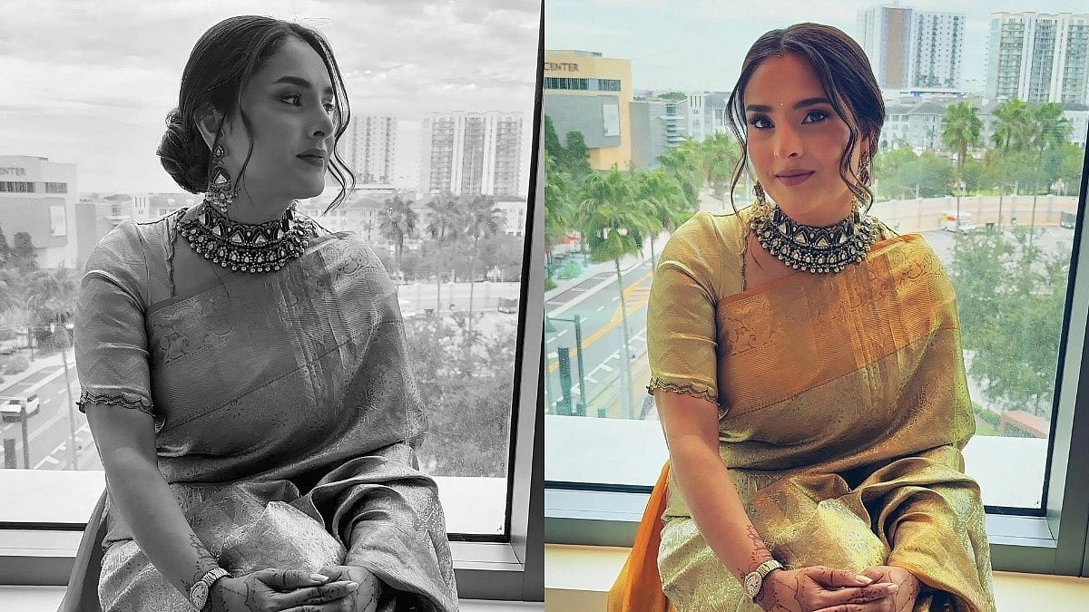 PHOTOS | ಚೆಂದದ ಸೀರೆಯಲ್ಲಿ ಸ್ಯಾಂಡಲ್‌ವುಡ್‌ ಮೋಹಕ ತಾರೆ ರಮ್ಯಾ