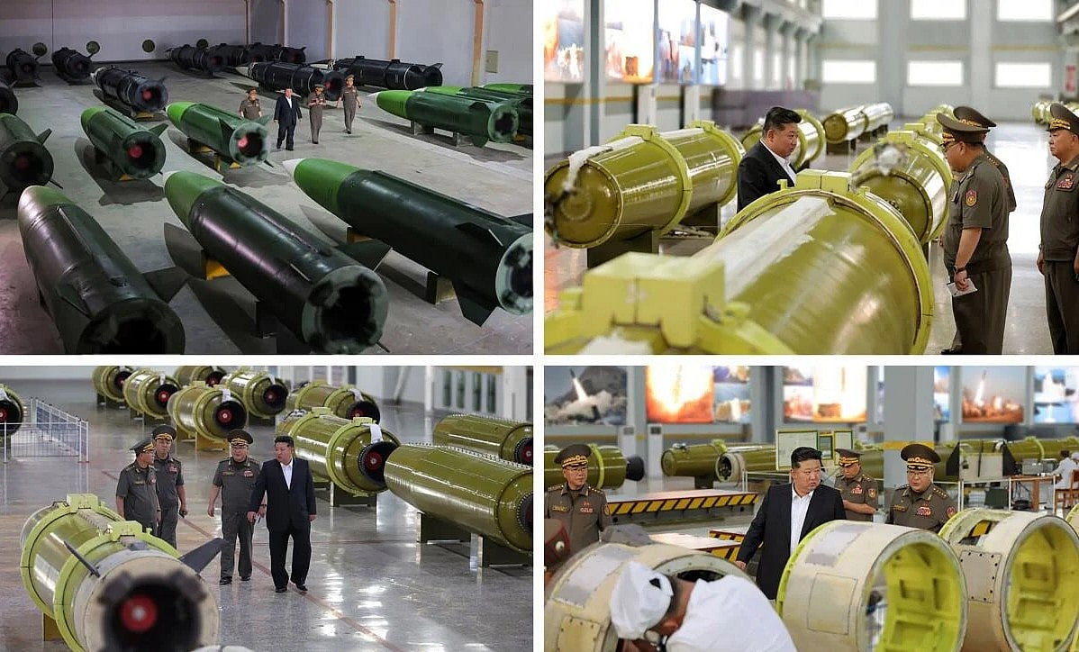 ಚೀನಾ ಪ್ರವಾಸಕ್ಕೂ ಮುನ್ನ ಹೊಸ ಕ್ಷಿಪಣಿ ಪರಿಶೀಲಿಸಿದ ಕೊರಿಯಾ ಸರ್ವಾಧಿಕಾರಿ