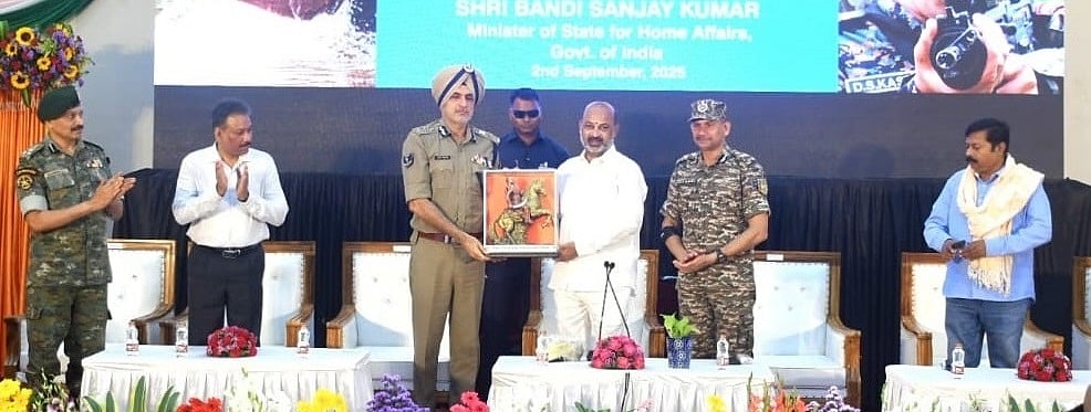 ಸಿಆರ್‌ಪಿಎಫ್‌‌ ದೇಶದ ಆಂತರಿಕ ಭದ್ರತೆಯ ಬೆನ್ನೆಲುಬು: ಬಂಡಿ ಸಂಜಯಕುಮಾರ್