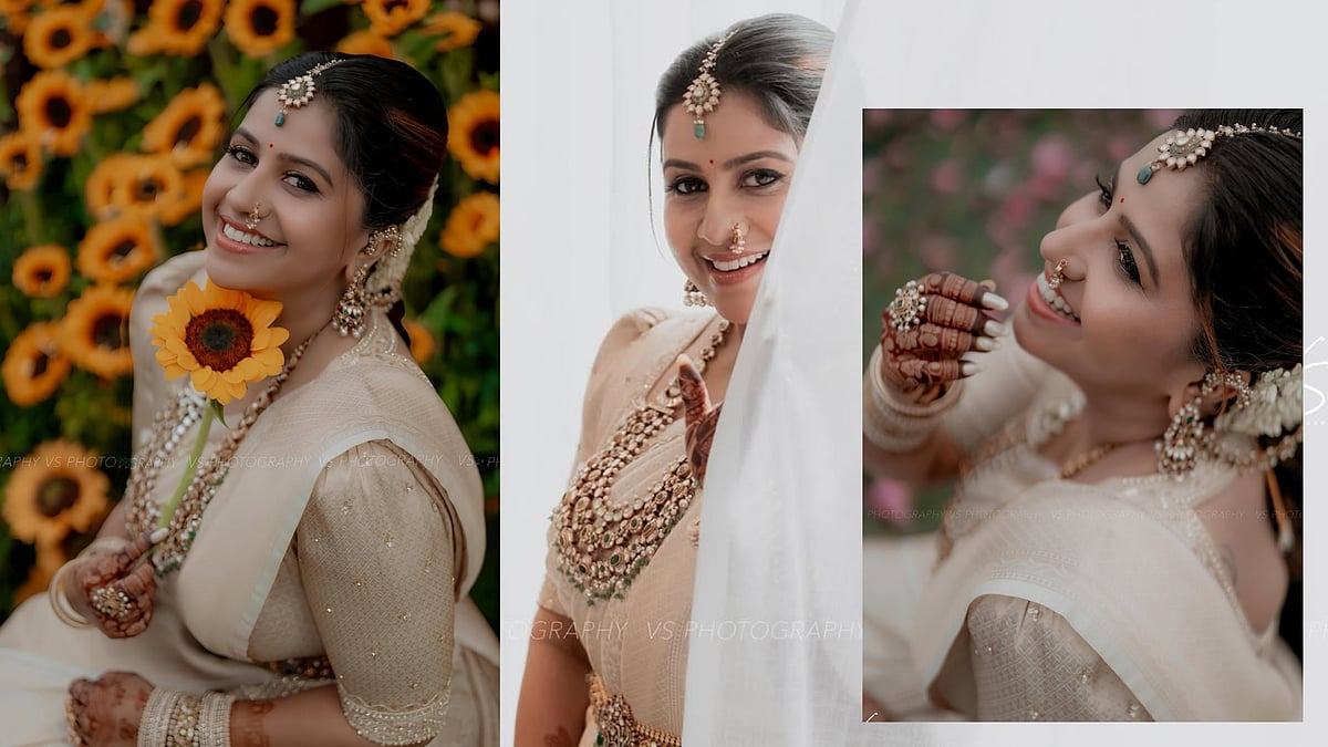 PHOTOS: ಮದುವೆ ಸೀರೆಯಲ್ಲಿ ಮಿಂಚಿದ‌ ಕನ್ನಡ ಖ್ಯಾತ ನಿರೂಪಕಿ ಅನುಶ್ರೀ
