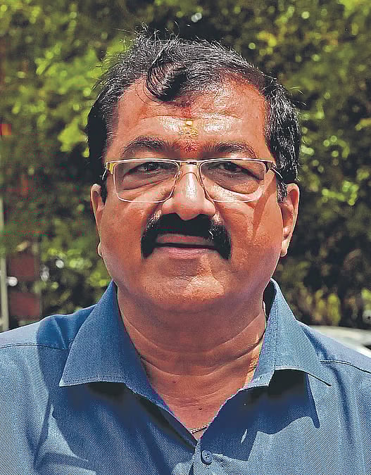 ದಾವಣಗೆರೆ: ಶಾಸಕ ಬಿ.ಪಿ. ಹರೀಶ್‌ ಮನೆಗೆ ಪೊಲೀಸರ ಭೇಟಿ