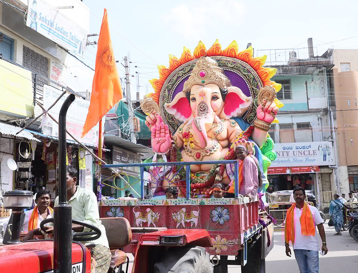 ರಾಯಚೂರು: 9 ದಿನದ ಗಣಪತಿ ಮೂರ್ತಿಗಳ ಅದ್ಧೂರಿ ವಿಸರ್ಜನೆ 