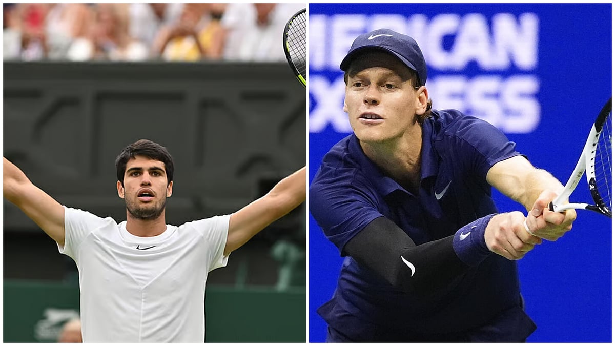 US Open: ಸತತ 3ನೇ ಗ್ರ್ಯಾನ್‌ಸ್ಲಾಮ್ ಫೈನಲ್‌ನಲ್ಲಿ ಸಿನ್ನರ್-ಅಲ್ಕರಾಜ್ ಮುಖಾಮುಖಿ