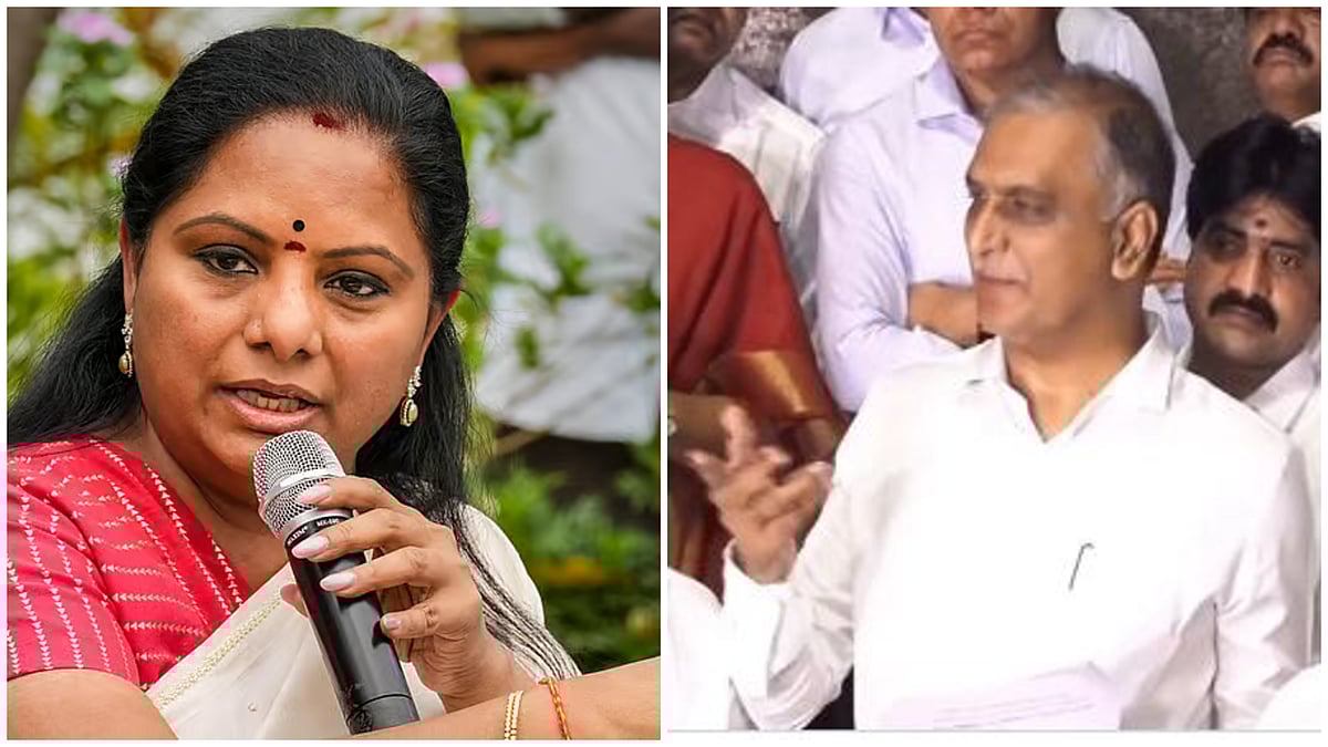 ಆಕೆಯ ವಿವೇಚನೆಗೆ ಬಿಟ್ಟಿದ್ದು: ಕವಿತಾ ಆರೋಪದ ಬಗ್ಗೆ ಹರೀಶ್ ರಾವ್ ಪ್ರತಿಕ್ರಿಯೆ