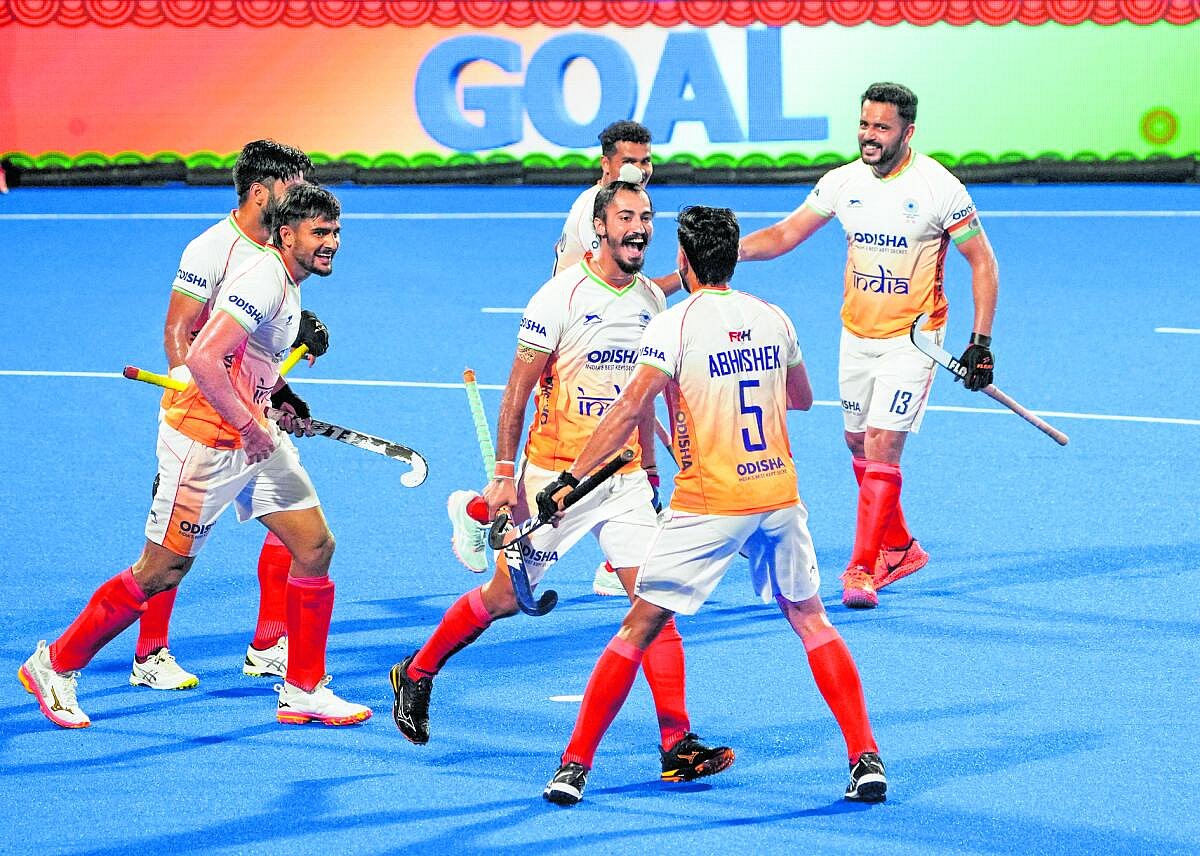 ಏಷ್ಯಾ ಕಪ್ ಹಾಕಿ: ಚೀನಾ ಮಣಿಸಿ ಭಾರತ ಫೈನಲ್‌ಗೆ