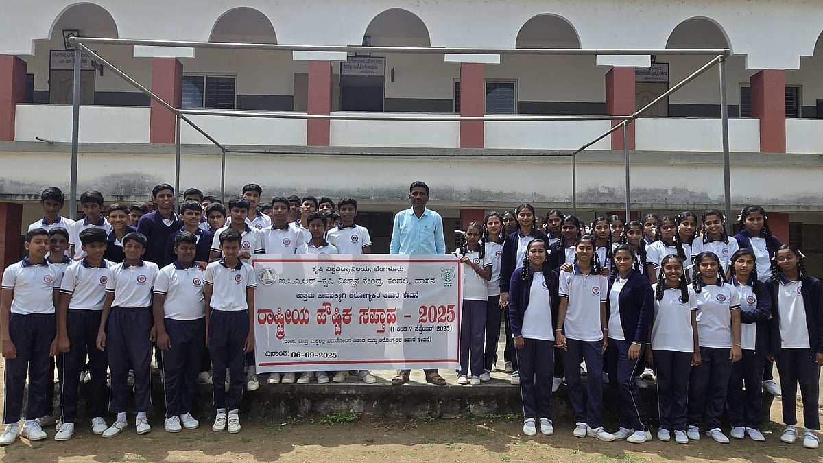 ಆರೋಗ್ಯಕ್ಕೆ ಪೋಷಕಾಂಶ ಅವಶ್ಯಕ: ಶಿವಶಂಕರ