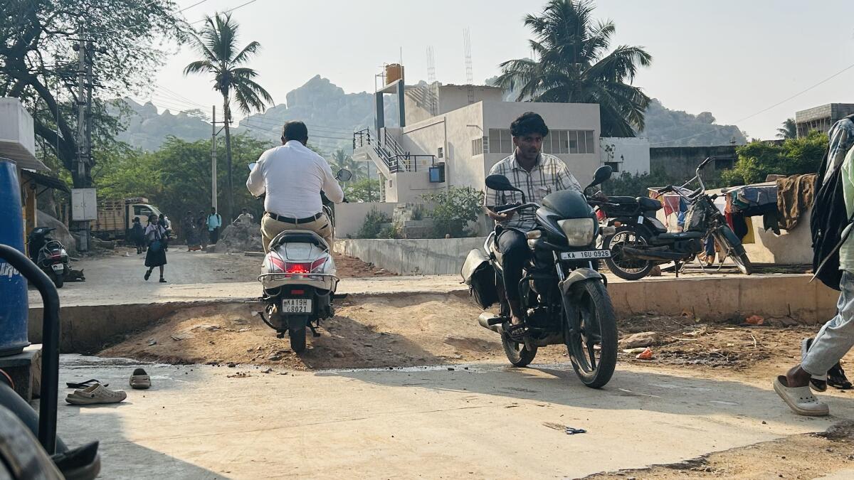 ಕಲ್ಲಿನಕೋಟೆಗೆ ತೆರಳುವ ಮಾರ್ಗದ ಸ್ಥಿತಿ ಹೀಗಿದೆ