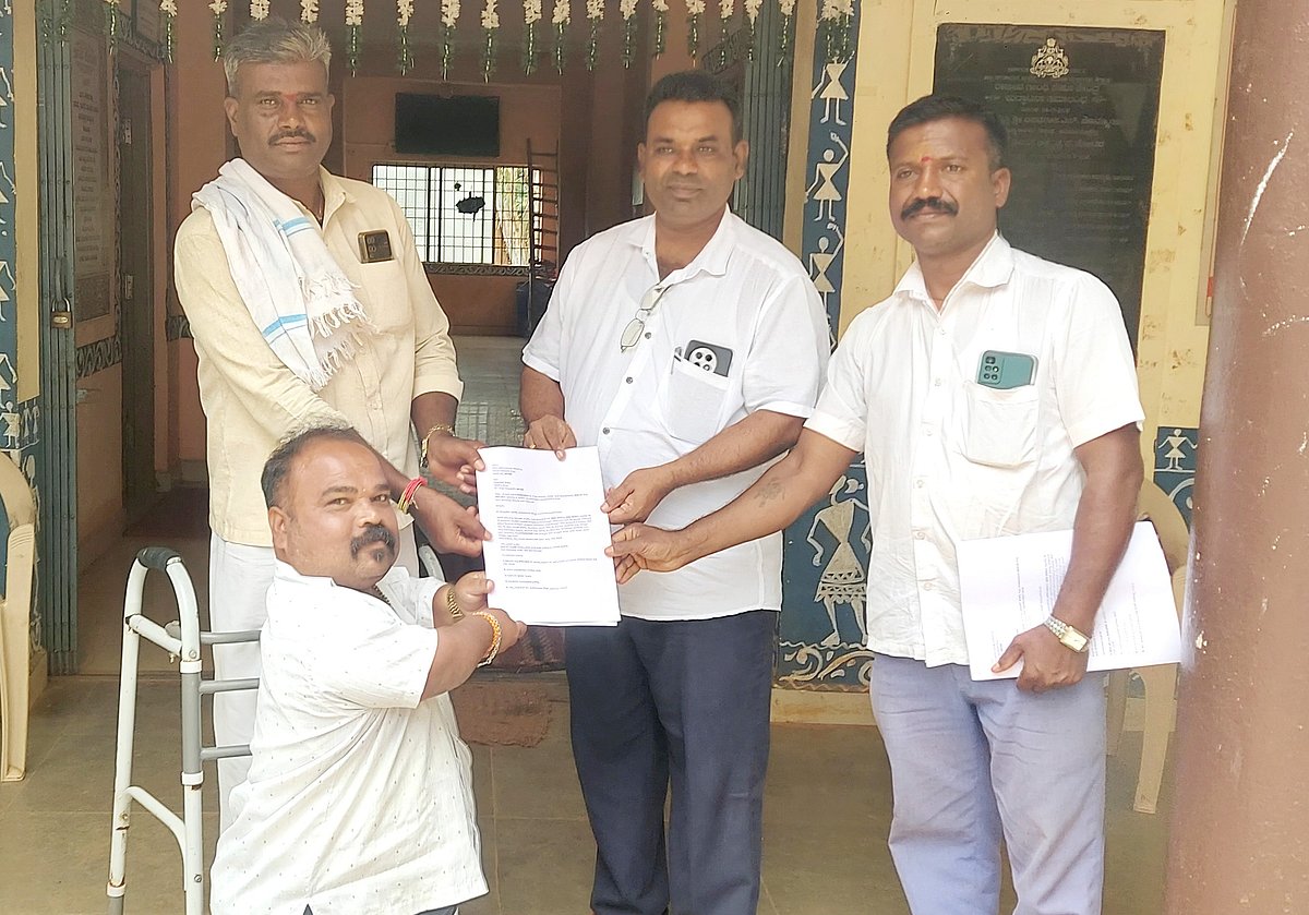 ಶಿಗ್ಗಾವಿ:‌ ವನಹಳ್ಳಿ ಗ್ರಾಮ ಪಂಚಾಯಿತಿಯಲ್ಲಿ ಹಣ ದುರುಪಯೋಗ- ತನಿಖೆಗೆ ಮನವಿ