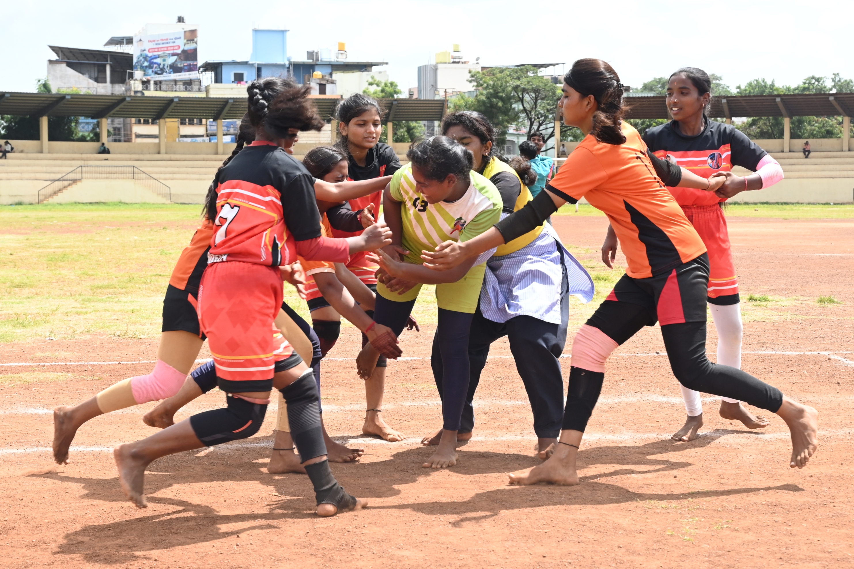 ವನಿತೆಯರ ಕಬಡ್ಡಿ ಆಟದ ಝಲಕ್‌