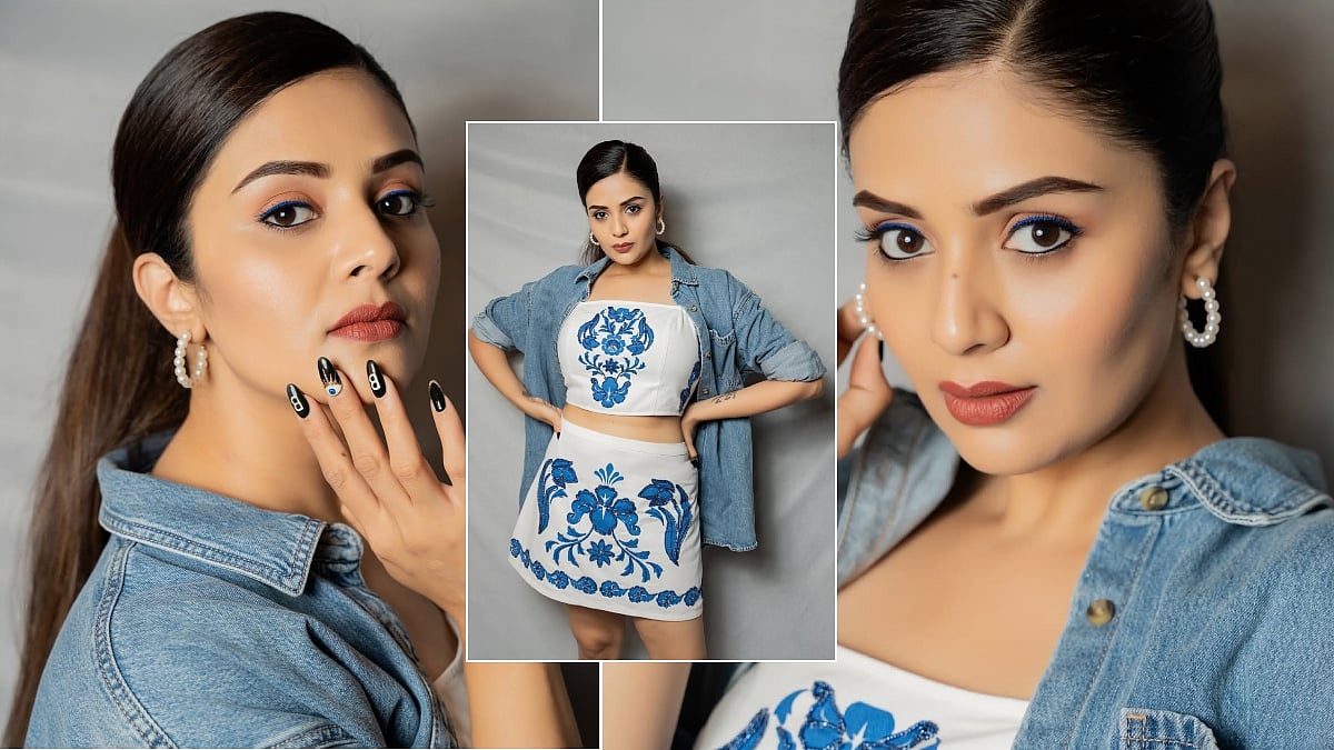 PHOTOS | ಹೊಸ ಅವತಾರದಲ್ಲಿ ಮಿಂಚಿದ ಜನಪ್ರಿಯ ನಿರೂಪಕಿ ಶ್ರೀಮುಖಿ