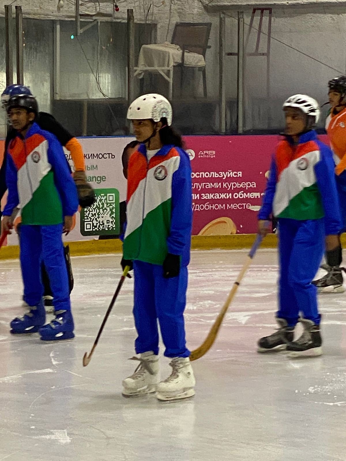 ಕೊಡಗು | ಐಸ್ ಹಾಕಿಯಲ್ಲಿ ಛಾಪು ಮೂಡಿಸುತ್ತಿರುವ ವಿದ್ಯಾರ್ಥಿನಿ ಆರ್ಯ