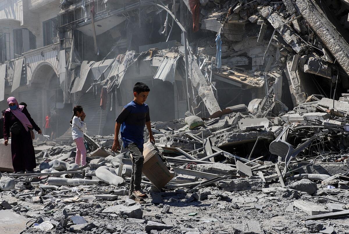 ಗಾಜಾ ಮೇಲೆ ಇಸ್ರೇಲ್‌ ದಾಳಿ: 40 ಮಂದಿ ಪ್ಯಾಲೆಸ್ಟೀನಿಯನ್ನರ ಸಾವು