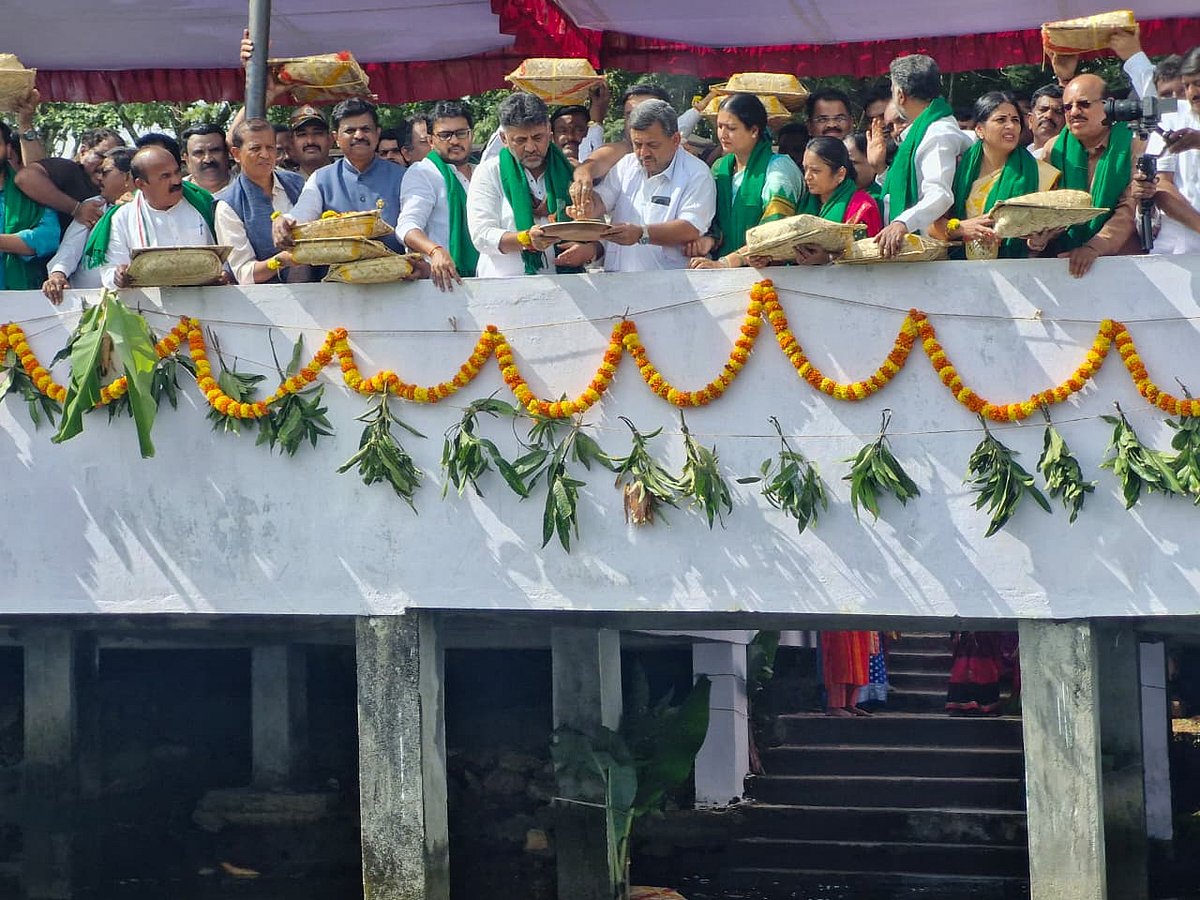 ರಾಜ್ಯಕ್ಕೆ ನೀರಾವರಿ ಯೋಜನೆ ತಾರದ ಬಿಜೆಪಿ ಸಂಸದರು ರಾಜೀನಾಮೆ ಕೊಡಲಿ: ಶಿವಕುಮಾರ್