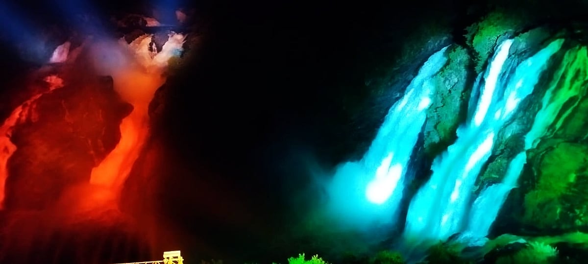 ಗಗನಚುಕ್ಕಿ ಜಲಪಾತೋತ್ಸವ | ಲೇಸರ್‌ ಷೋ ವಿಳಂಬ: ಪ್ರವಾಸಿಗರ ಬೇಸರ