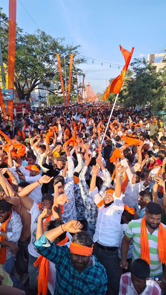 ಕುಣಿಗಲ್ ಹಿಂದೂ ಮಹಾಗಣಪತಿ ವಿಸರ್ಜನಾ ಶೋಭಾಯಾತ್ರೆಯಲ್ಲಿ ಕುಣಿದು ಕುಪ್ಪಳಿಸಿದ ಯುವ ಜನತೆ