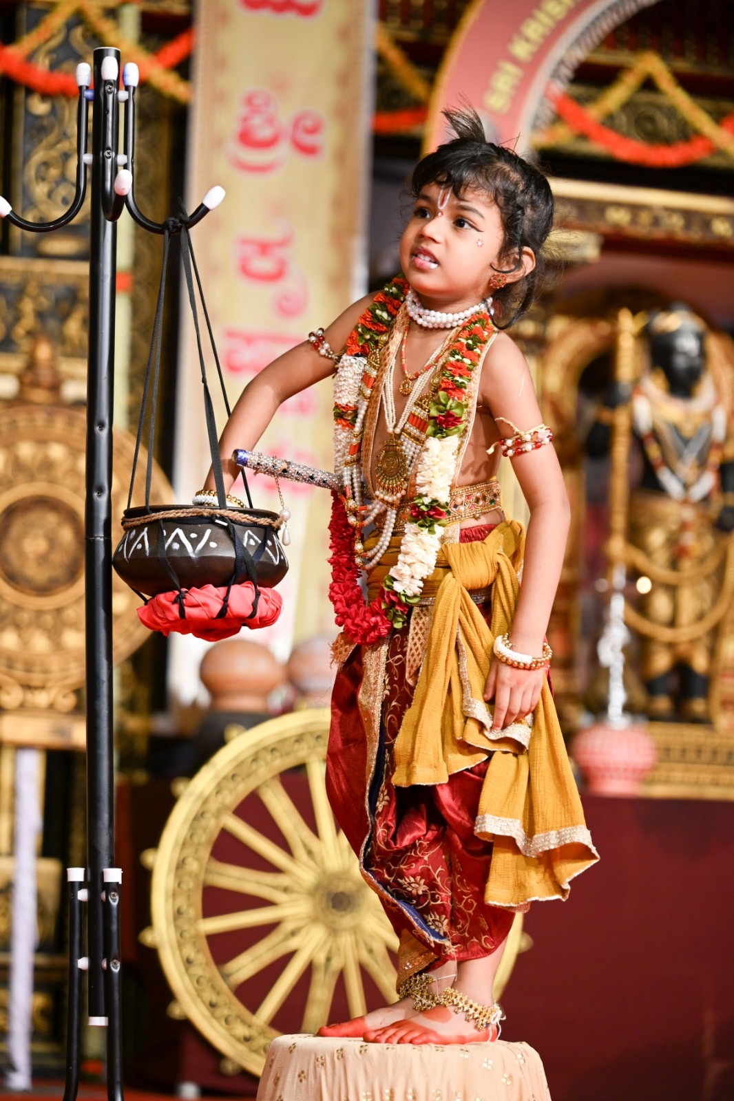 ಕೃಷ್ಣಮಠದ ರಾಜಾಂಗಣದಲ್ಲಿ ಮುದ್ದುಕೃಷ್ಣ ಸ್ಪರ್ಧೆ ನಡೆಯಿತು