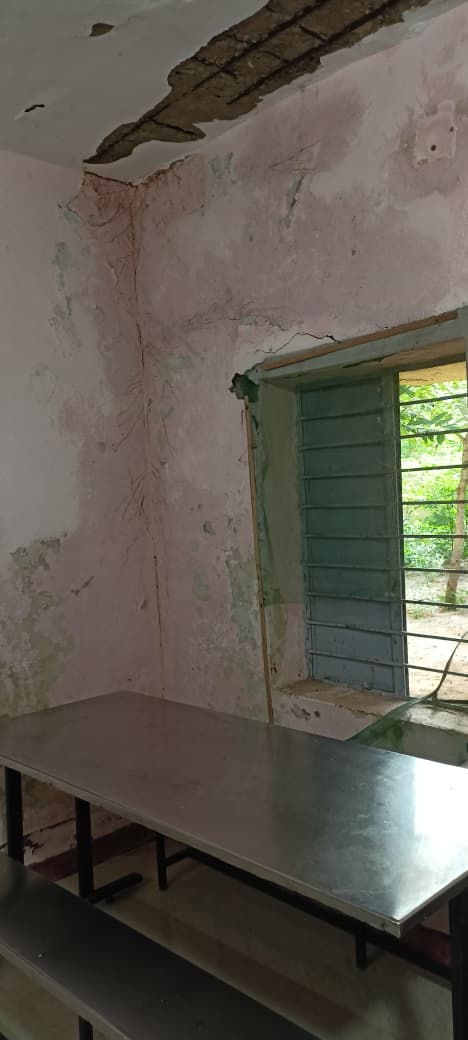 ಗೋಡೆಗಳ ಸ್ಥಿತಿ