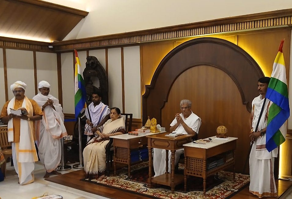 ವೀರೇಂದ್ರ ಹೆಗ್ಗಡೆ ಅವರಿಗೆ ‘ಶ್ರಾವಕೋತ್ತಮ ಚಿಂತಾಮಣಿ’ ಪ್ರದಾನ