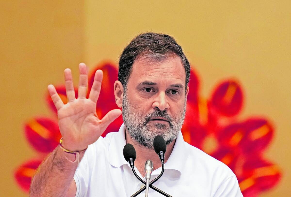 ಮತ ಕಳ್ಳತನ | ಹೈಡ್ರೋಜನ್ ಬಾಂಬ್ ಇನ್ನು ಬರಬೇಕಷ್ಟೇ: ರಾಹುಲ್ ಗಾಂಧಿ