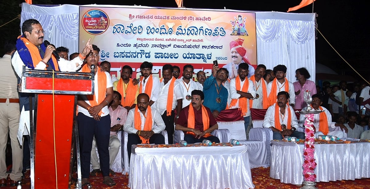 ಹಾವೇರಿ| ಮಸೀದಿಗಳಲ್ಲಿ ಮೈಕ್ ಬಳಸುವುದು ನ್ಯಾಯಾಂಗ ನಿಂದನೆ: ಬಸನಗೌಡ ಪಾಟೀಲ ಯತ್ನಾಳ